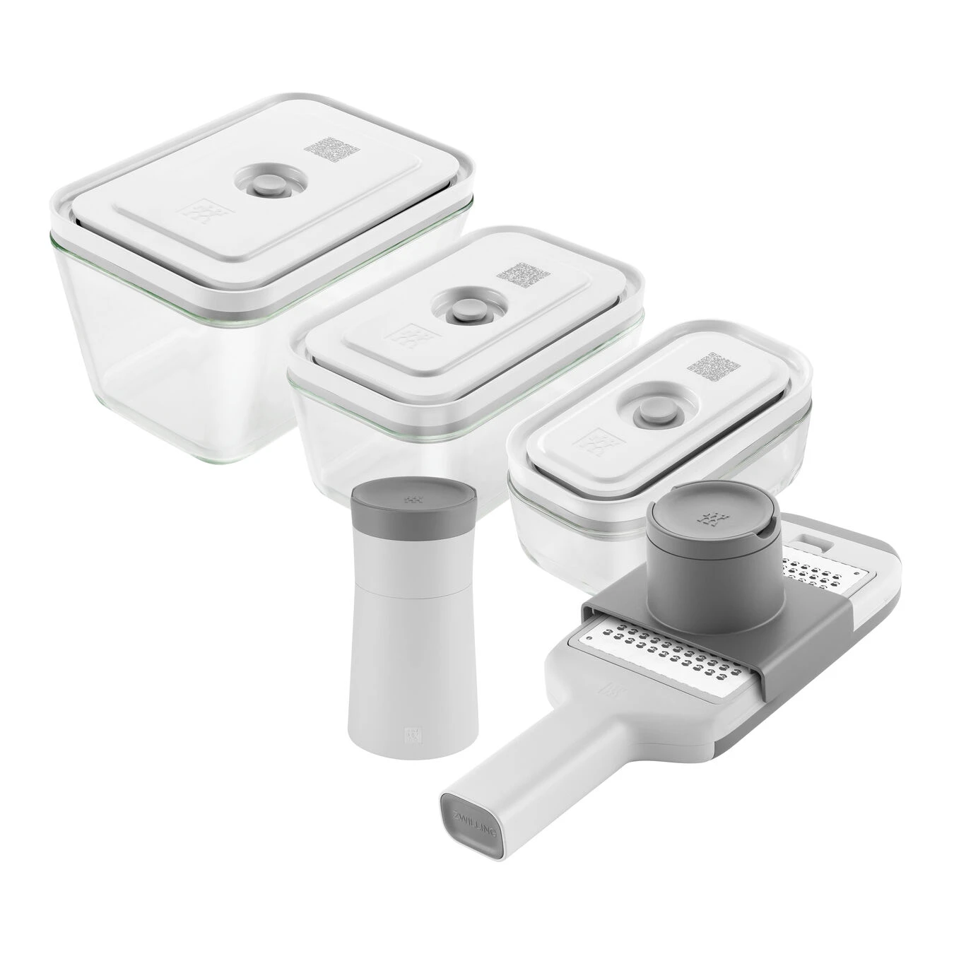 Zwilling Vakuum Zubehör-Set 5-tlg. 3 Zwilling Vakuum Zubehör-Set 5-tlg.