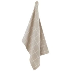 Zwilling Küchenhandtuch Set Kariert 2-tlg, Taupe -Zwilling Geschäft 13300 300 0 4