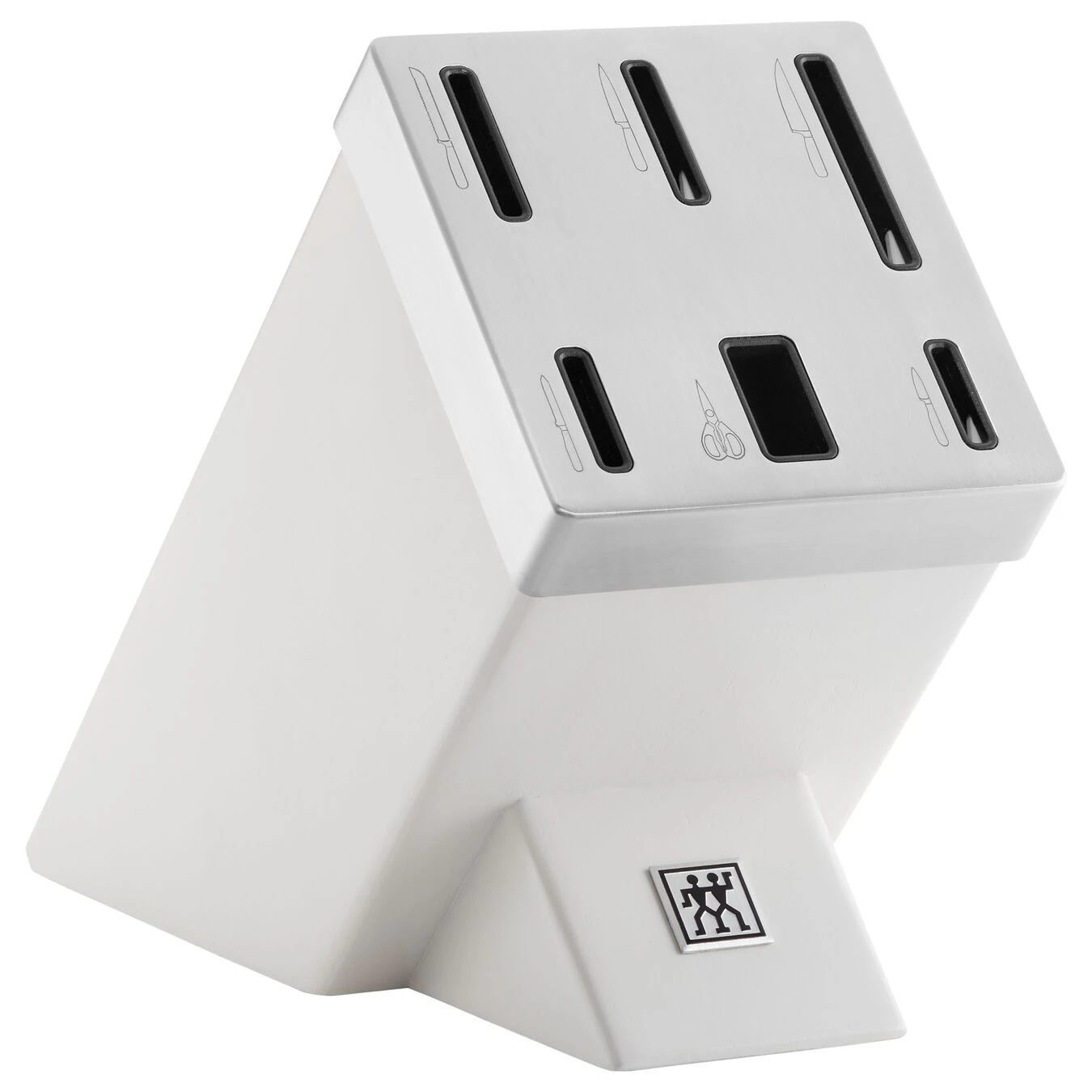Zwilling Messerblockset Mit KiS Technologie 7-tlg, Weiß 6 Zwilling Messerblockset Mit KiS Technologie 7-tlg, Weiß – Bild 4