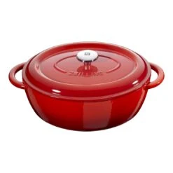 Zwilling Cocotte 29 Cm, Oval, Rot, Gusseisen