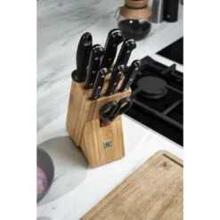 Zwilling Messerblockset 9-tlg, Natur 12 Zwilling Messerblockset 9-tlg, Natur -Zwilling Geschäft 424420640